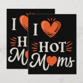 私は熱いママを愛Iハート熱いママ動揺してレトロ (正面/裏面)