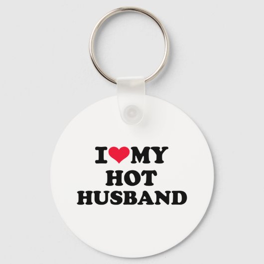 私は熱い夫を愛している キーホルダー (正面)