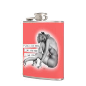 私は熱い混乱の演劇1のピンナップの女の子ではないです フラスク (左)