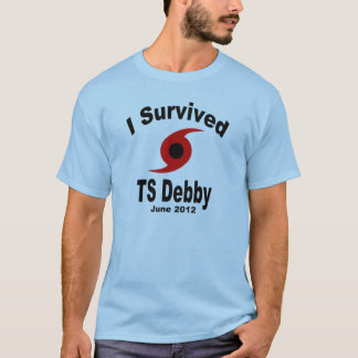 私は熱帯嵐Debbyを生き延びました Tシャツ