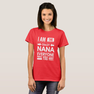 私は熱狂するなナナです Tシャツ