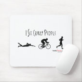 私は熱狂するな人々に会います マウスパッド (マウス)