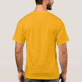 私は熱狂するの黒帯を得ました Tシャツ (裏面)