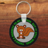 私は熱狂するまだその仕事を終わらせることができる キーホルダー (正面)