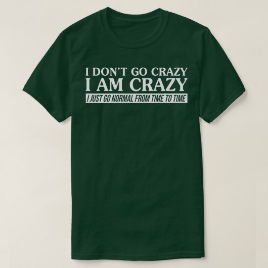 私は熱狂する Tシャツ (デザイン正面)
