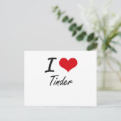 私は燃えやすいものを愛します ポストカード (スタンド正面)