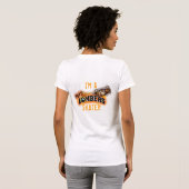 私は爆撃機のスケート選手です Tシャツ (裏面フル)