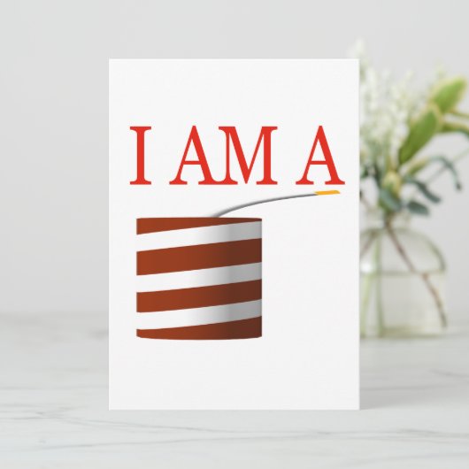 私は爆竹です 招待状 (スタンド正面)