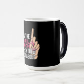 私は爪、 ネイル技術 モーフィングマグカップ (正面右)