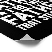 私は父が喜んでステップアップしていない父の ポスター (角)