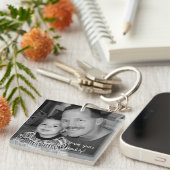 私は父の日お父さんの愛します キーホルダー (正面右)