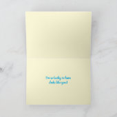 私は父の日のカードを愛している カード (内部)