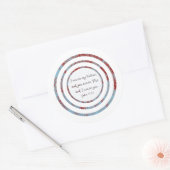 私は父ヨハネ14:20にいる ラウンドシール (封筒)