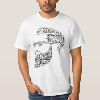 私は父誇りを持っただ Tシャツ