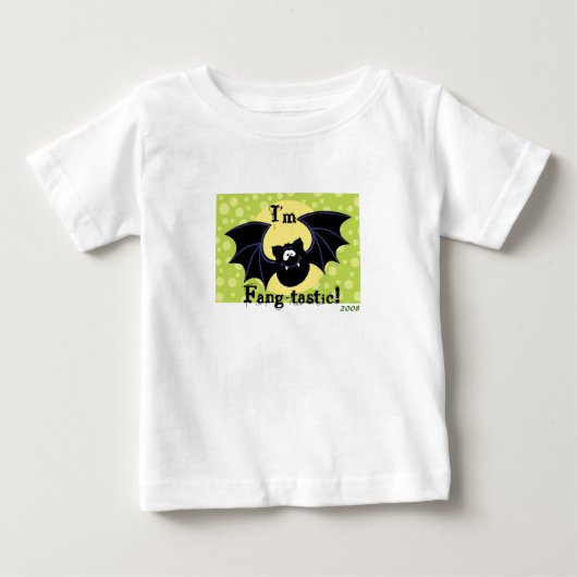 私は牙tasticです ベビーTシャツ (正面)