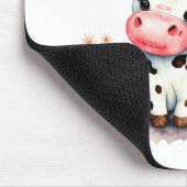 私は牛が大好きな女の子にすぎない マウスパッド (コーナー)