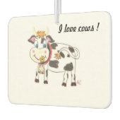 私は牛のハート車カスタムの空気フレッシュナーが大好き カーエアーフレッシュナー (左)