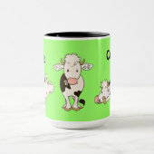 私は牛を愛します マグカップ (中央)