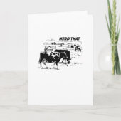 私は牛恋人の家畜のためのそれを集めます カード (正面)