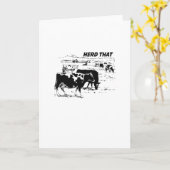 私は牛恋人の家畜のためのそれを集めます カード (黄色い花)