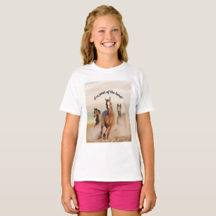 私は牛群の一員だ！ Tシャツ