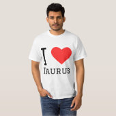 私は牡牛座が好き Tシャツ (正面フル)
