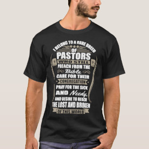 私は牧師のTシャツのまれな品種に属します Tシャツ