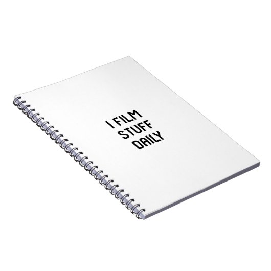 私は物の毎日の映画監督フィルムスクールを撮影します ノートブック (右側)