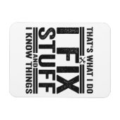 私は物を修正する マグネット (横)