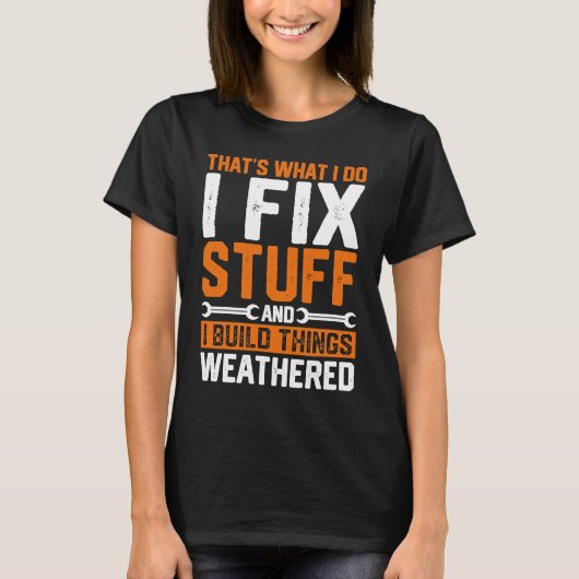 私は物を修正する Tシャツ (正面)