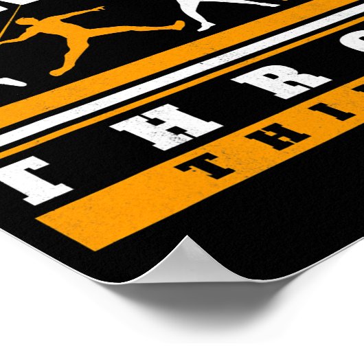 私は物を投げ捨てるのが好きだ ポスター (角)