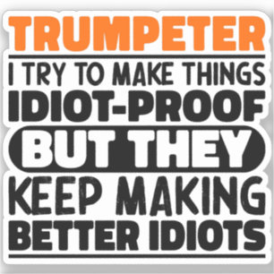 私は物事をおもしろい諺するTrumpeter クール シール