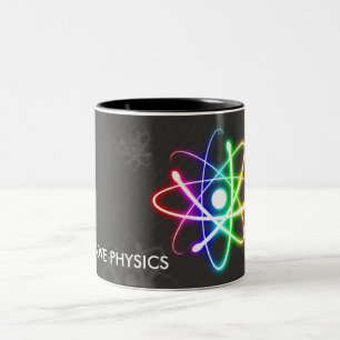 私は物理が大好きです  ギーク ツートーンマグカップ