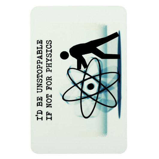私は物理に関して止められなもしいだろう マグネット (縦)