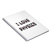 私は物理学が大好きです ノートブック (右側)