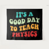 私は物理学を学ぶのに良い教え日だ タペストリー (正面(横))