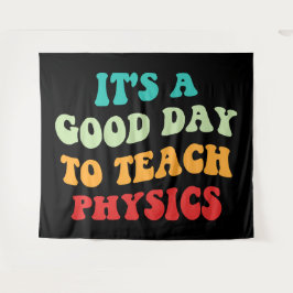 私は物理学を学ぶのに良い教え日だ タペストリー
