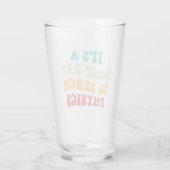 私は物理学を学ぶのに良い教え日だ タンブラーグラス (裏面)