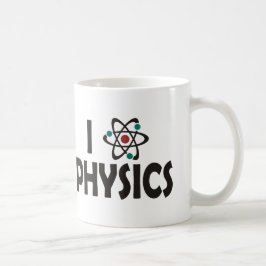 私は物理学を愛します コーヒーマグカップ