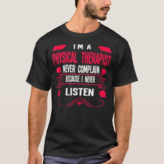 私は物理的なセラピスト2 Tシャツ (正面)