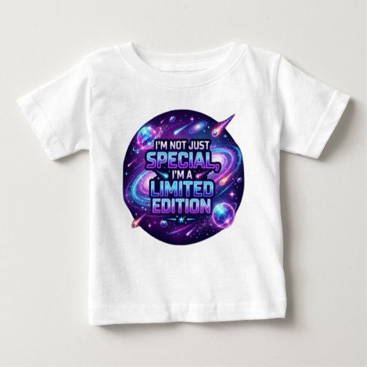 私は特別な限定版 ベビーTシャツ (正面)