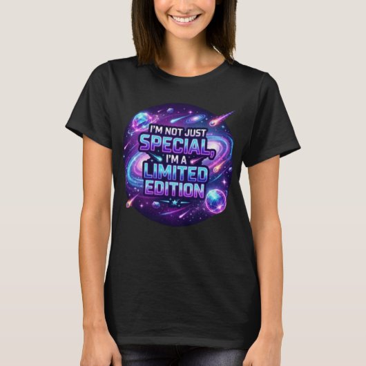 私は特別な限定版 Tシャツ (正面)