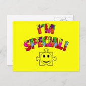 私は特別！自閉症認識度 ポストカード (正面/裏面)