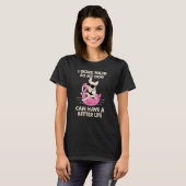 私は犬がより良い懸命を得られるように仕事をする Tシャツ (正面フル)