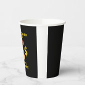 私は犬がより良い懸命を持つことができるように仕事をする 紙コップ (左)