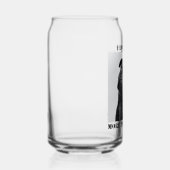 私は犬が人よりも好きだおもしろい ガラス缶 (右)