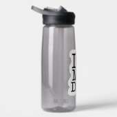 私は犬が大好きパーソナライズされた ウォーターボトル (右面)