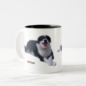 私は犬が大好き ツートーンマグカップ (正面左)