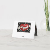 私は犬と同じくらい良くなりたい考え カード (裏面)