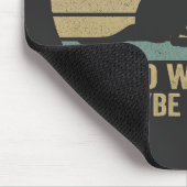 私は犬と雑草が好き、おそらく3人のヴィンテージ マウスパッド (コーナー)